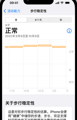 宁武iPhone手机维修如何在iPhone开启'步行稳定性通知'