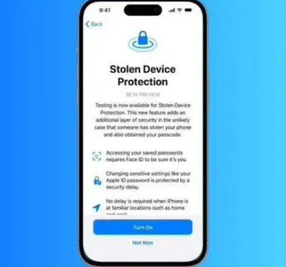 宁武苹果授权维修店分享被盗设备保护功能开启方法 
