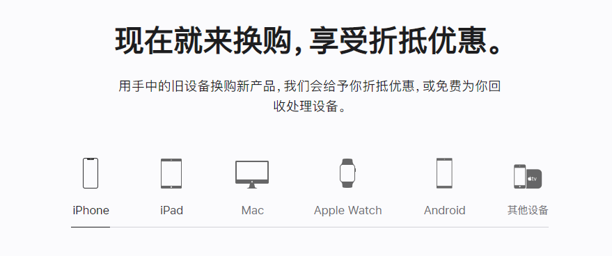 宁武苹果手机维修分享iPhone以旧换新的去处 